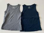 2 Blauwe onderhemd maat 110/116, Kinderen en Baby's, Kinderkleding | Maat 116, Nacht- of Onderkleding, Jongen of Meisje, H&M, Ophalen of Verzenden