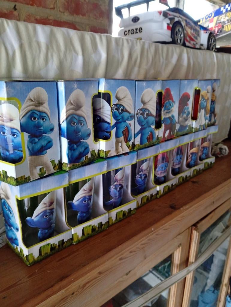 Schtroumpfs de verre, Enlèvement