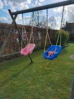 Balançoire en bois avec 4 sièges, Enlèvement, Balançoire