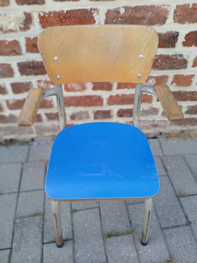 Vintage kleuterstoel Tubax, Antiquités & Art, Antiquités | Meubles | Chaises & Canapés, Enlèvement