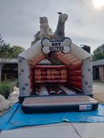 Springkasteel pet hotel, Ophalen, Gebruikt