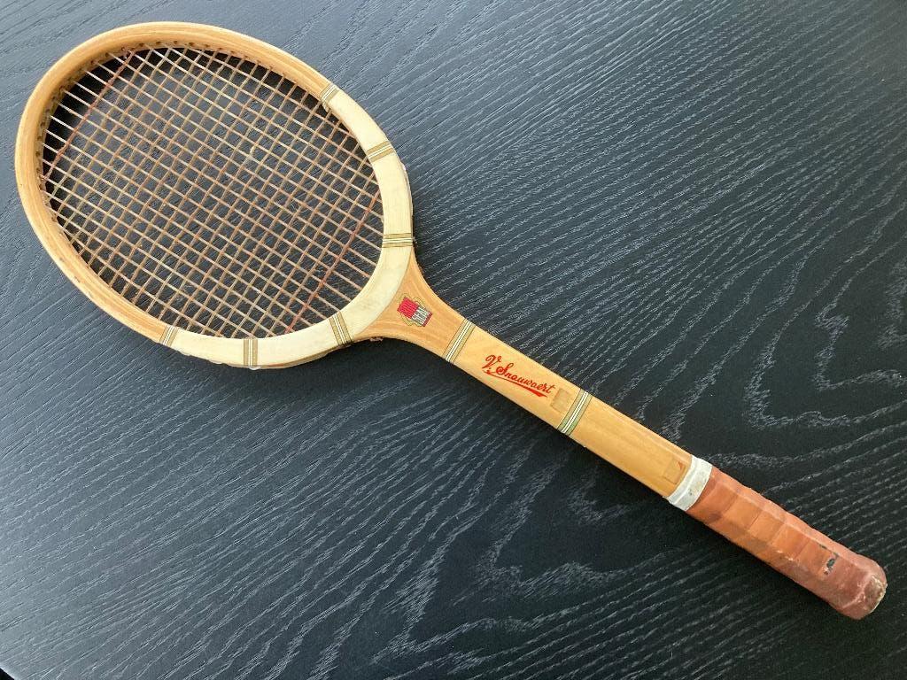 Snauwaert tennisraket vintage hout, Sport en Fitness, Tennis, Ophalen of Verzenden