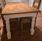 Eettafel en 6 stoelen, Huis en Inrichting, Ophalen, 4 tot 6 stoelen