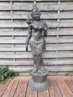 Statue de le déesse Tara en bronze/Tibet/Inde/Asie/111 cm, Enlèvement