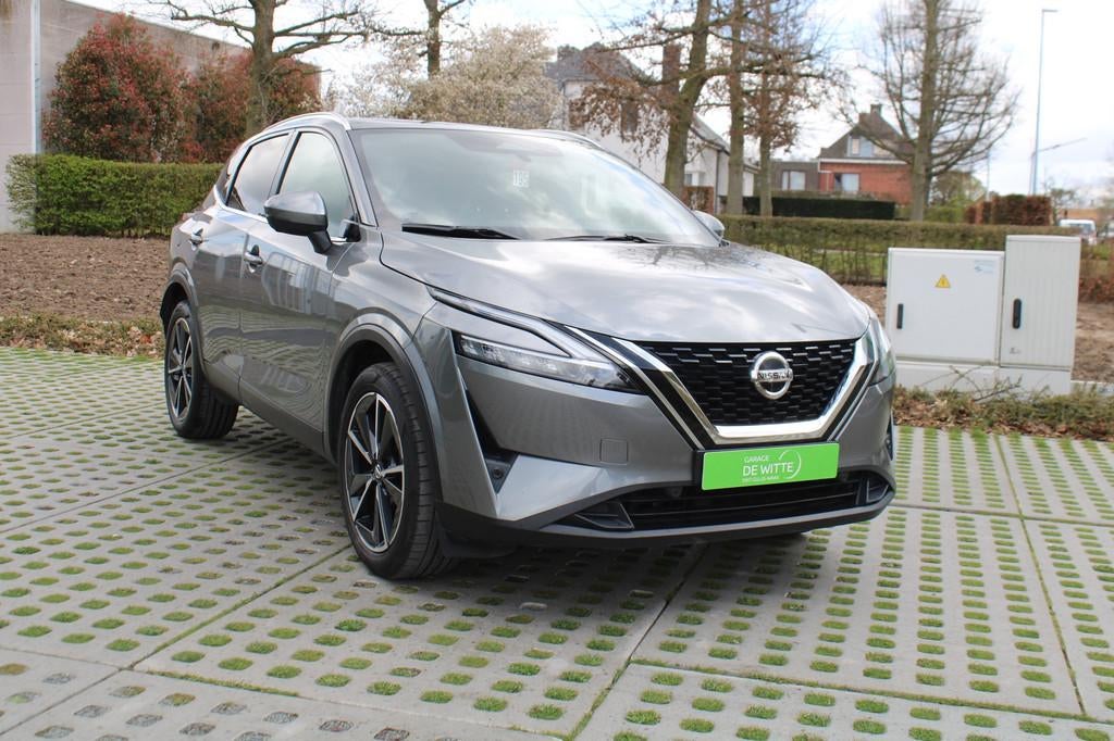 Nissan QASHQAI Tekna 140 pk + Glass Roof (bj 2022), Auto's, Nissan, Bedrijf, Te koop, Qashqai, 360° camera, Airbags, Airconditioning