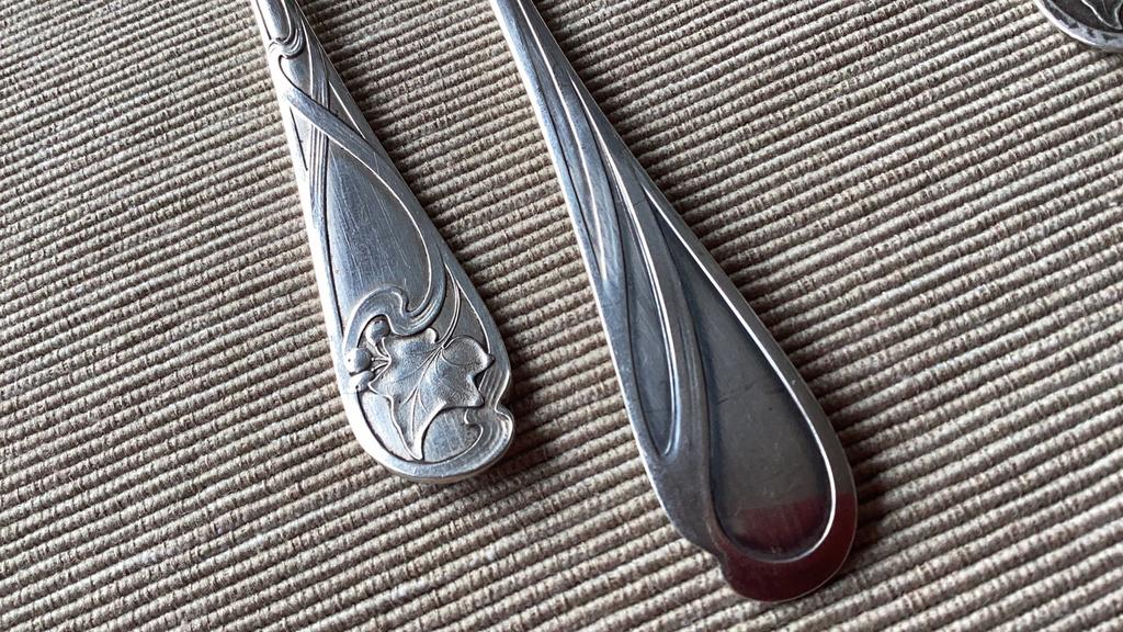 Wmf tafelbestek verzilverd art nouveau, Ophalen