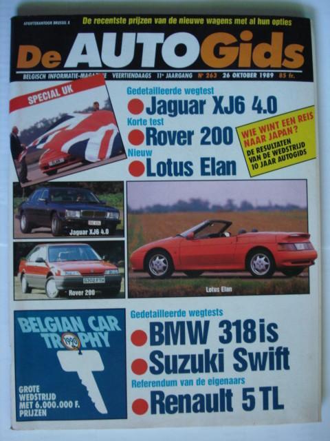 AutoGids 263, Boeken, Auto's | Folders en Tijdschriften, Gelezen, Algemeen, Verzenden