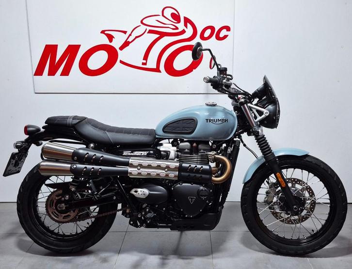 TRIUMPH SCRAMBLER 900 ***MOTODOC.BE***, Motos, Motos | Triumph, Entreprise, Naked bike, plus de 35 kW, 2 cylindres, Permis Moto A
