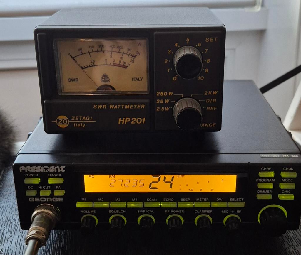 Swr wattmètre zetagi hp 201, Télécoms, Émetteurs & Récepteurs, Enlèvement