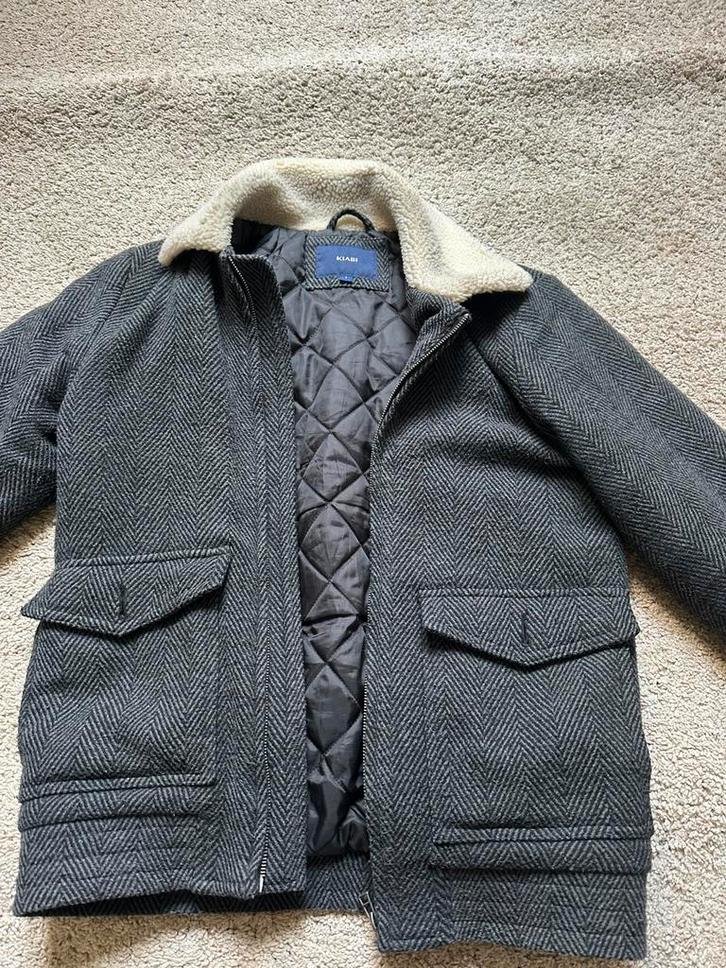 Veste Harrington Kiabi - Motif Chevrons & Col Moumoute, Vêtements | Hommes, Vestes | Hiver, Enlèvement