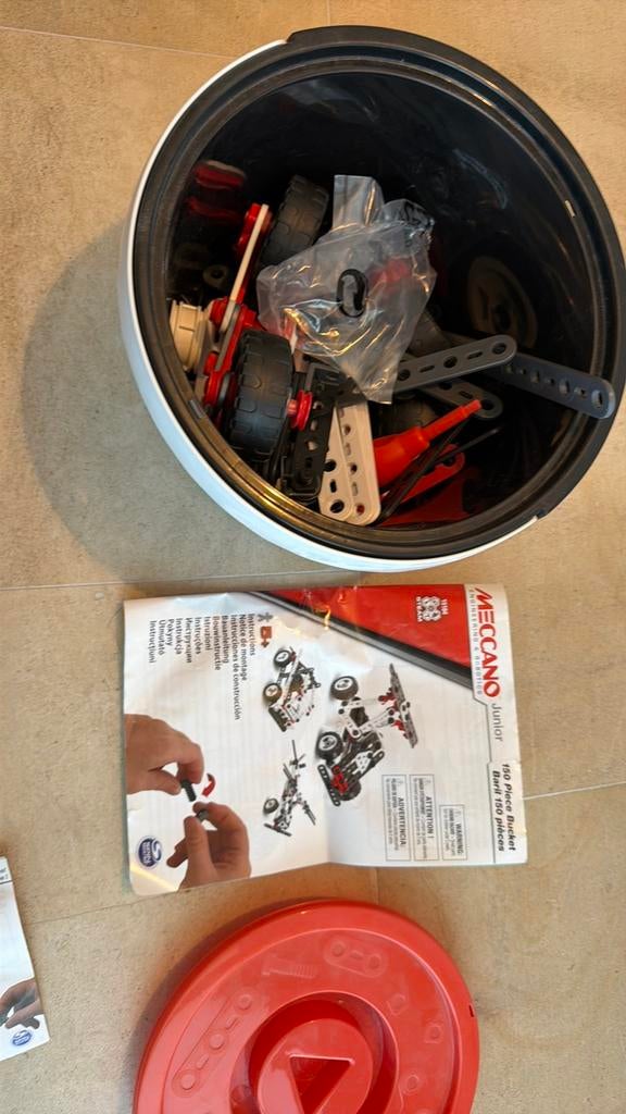 Meccano, Enlèvement, Comme neuf