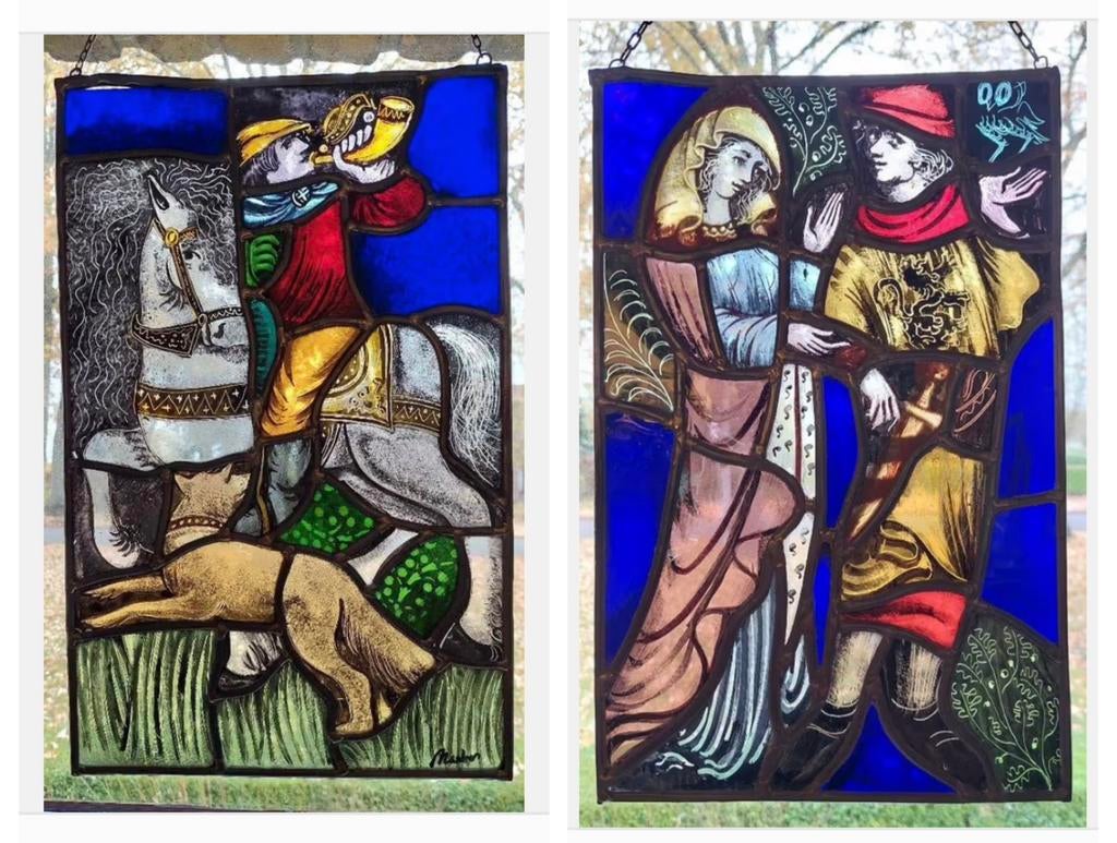 Vitraux médiévaux, Antiquités & Art, Enlèvement