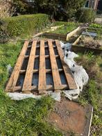 Groot pallet gratis, Ophalen, Gebruikt, Pallet