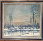 Schilderij, 98cm/88cm., Ophalen