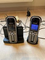 Draadloze duo telefoon Siemens, Télécoms, Téléphones fixes | Combinés & sans fil, Enlèvement, Utilisé, 2 combinés