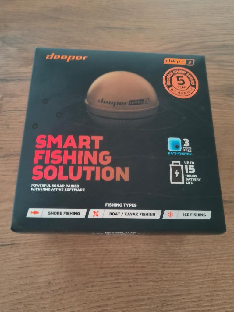 Deeper chirp2+, Sports nautiques & Bateaux, Pêche à la ligne | Carpes, Enlèvement ou Envoi, Neuf, Autres types