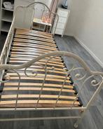 Lit banquette, Enlèvement, Comme neuf, Une personne, Crème