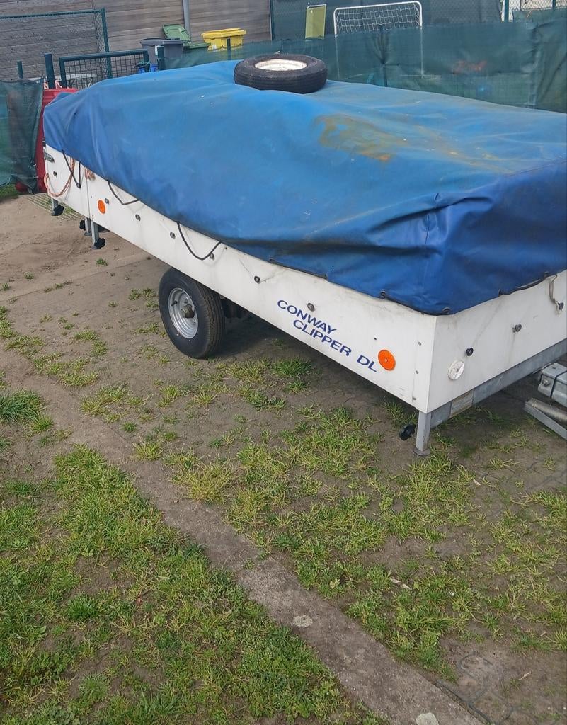 Plooicaravan tent, Caravans en Kamperen, Ophalen