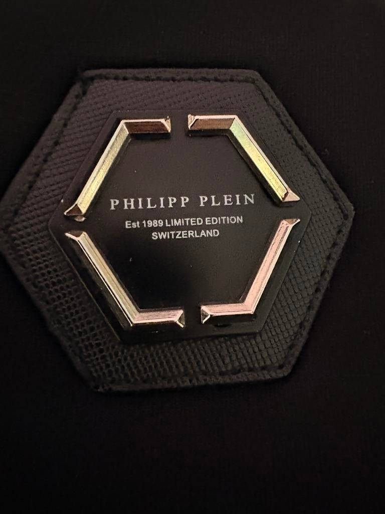 philipp plein, Kleding | Heren, T-shirts, Ophalen of Verzenden, Zo goed als nieuw, Maat 48/50 (M), Zwart