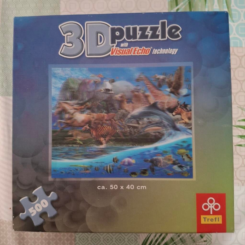 3D puzzel 500 stukjes., Ophalen