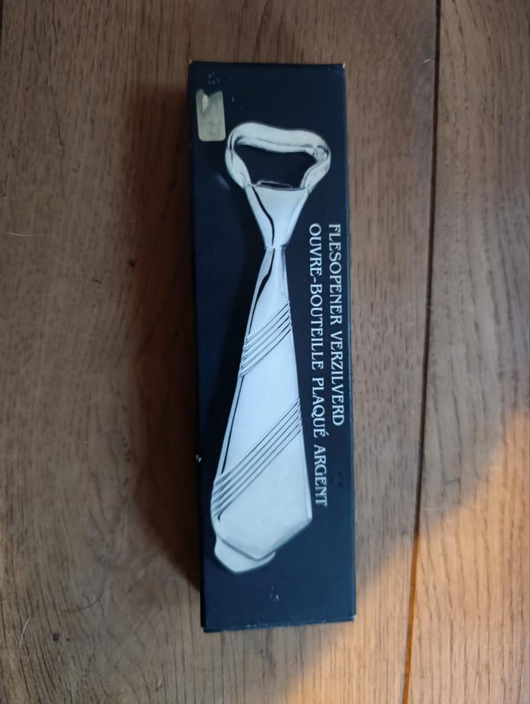 Ouvre-bouteille en métal argenté, Enlèvement ou Envoi