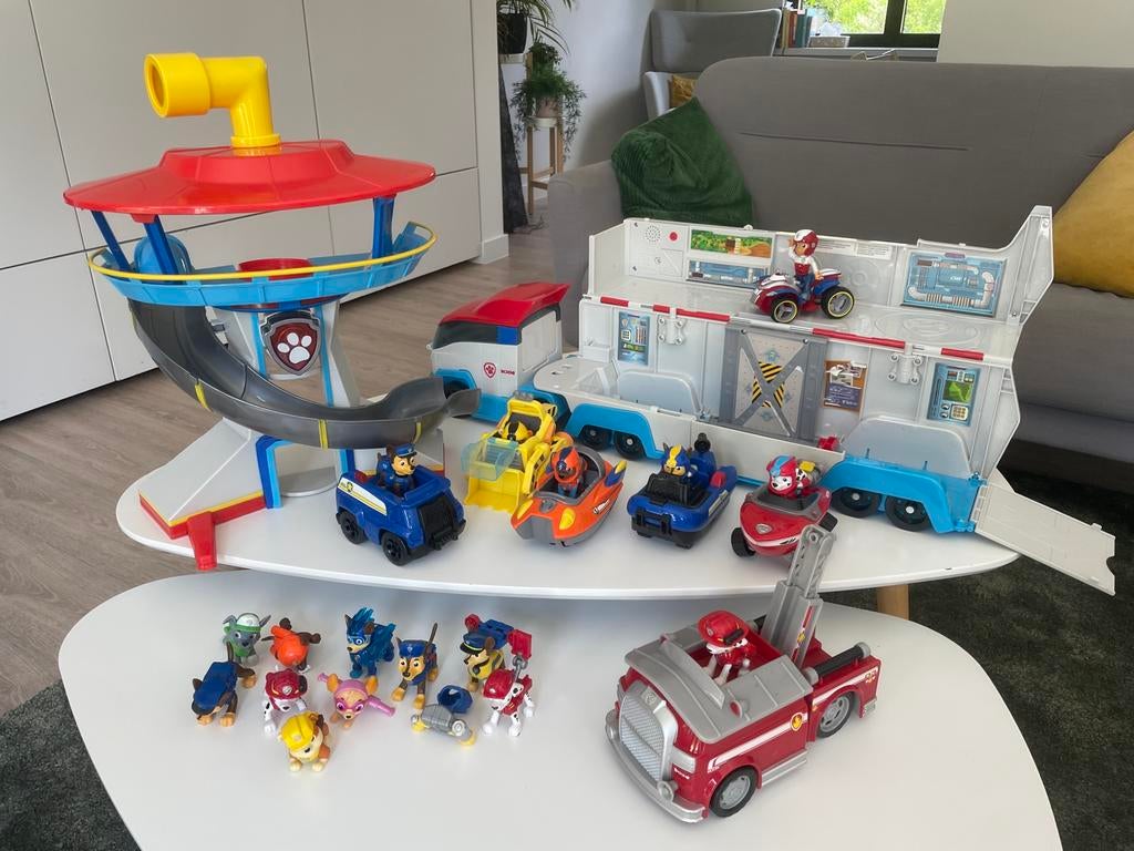 Set Paw Patrol, Ophalen of Verzenden, Zo goed als nieuw