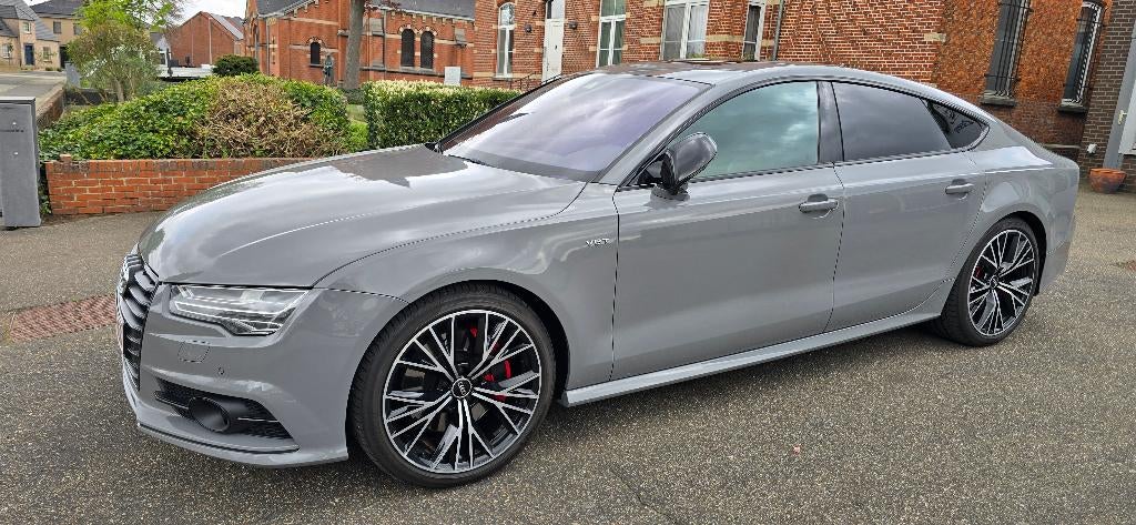 A7 3.0 TDi Biturbo V6 Q Competition Tipt., Auto's, 4 zetels, Particulier, Zilver of Grijs, 1500 kg