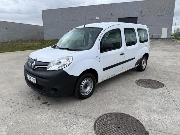 Renault Kangoo Maxi 1.5 dCi 95 pk * Keuring OK*93k kms*5900€, Auto's, Bestelwagens en Lichte vracht, Bedrijf, ABS, Airbags, Bluetooth