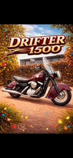 Kawasaki Drifter 1500, Motoren, Motoren | Kawasaki, 2 cilinders, 1500 cc, Meer dan 35 kW, Handgeschakeld