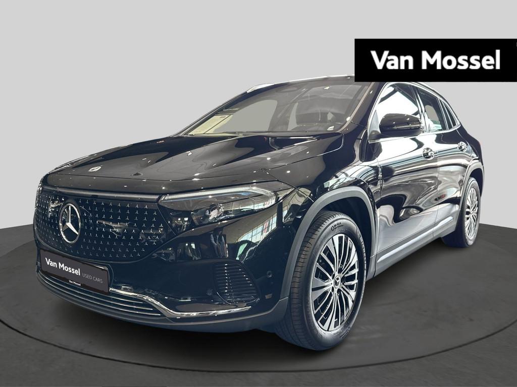 Mercedes-Benz EQA 300 4MATIC Luxury Line + ELECTRIC ART ADVA, Auto's, Automaat, Stof, Euro 6, Zwart