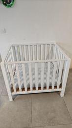 Babypark met matras + beschermer, boxkleed en parkomrander, Kinderen en Baby's, Ophalen, Zo goed als nieuw, Vierkant, In hoogte verstelbaar