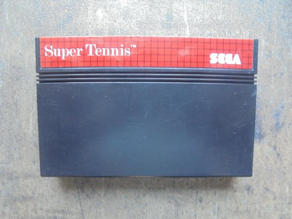 Super Tennis voor Sega Master System (zie foto's), Consoles de jeu & Jeux vidéo, Jeux | Sega, Enlèvement ou Envoi, 1 joueur, Utilisé
