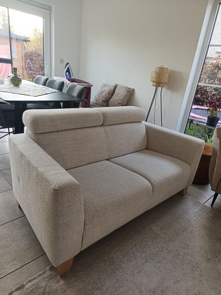 MORRES 2 zit en 2.5 zit ZETELS, Ophalen, Stof