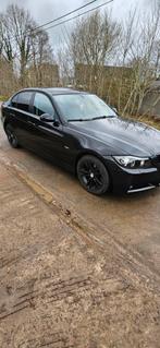 Bmw 318 benzine van 2007 ( werkt perfect), Auto's, BMW, Achterwielaandrijving, Zwart, Zwart, Particulier