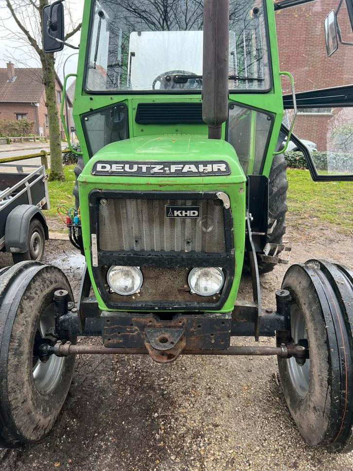 Deutz-Fahr met frondlader, Zakelijke goederen, Landbouw | Tractoren, 7500 tot 10000, Deutz - Fahr, tot 80 Pk, Gebruikt, Ophalen