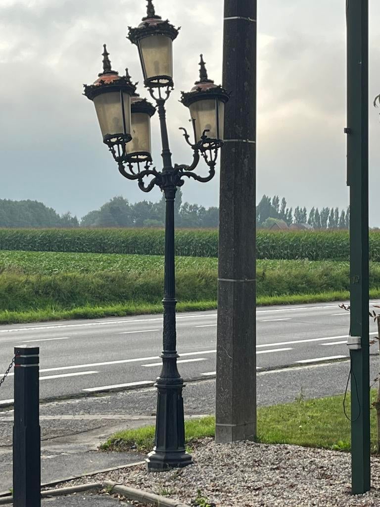 Lanterne ancienne/lumières rouges, Enlèvement, Comme neuf