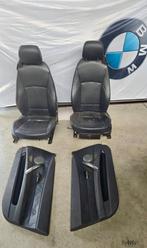 Zwart Leren interieur stoelen elektrische met stoelverwarmin, -, Utilisé, -, -