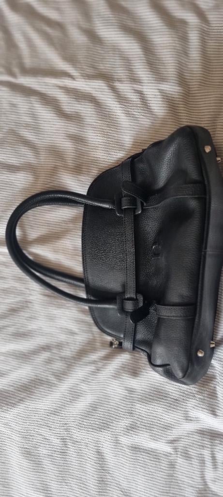 Zwarte handtas Neuville, Handtassen en Accessoires, Ophalen, Zo goed als nieuw, Zwart, Handtas