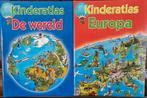 Kinderatlas De Wereld en Kinderatlas Europa, Boeken, Ophalen of Verzenden, Zo goed als nieuw, Fictie