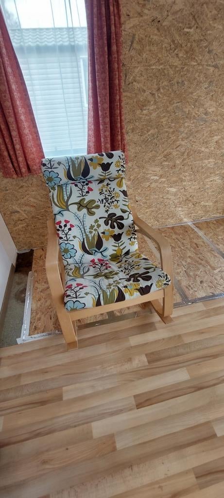 Fauteuil à bascule, Maison & Meubles, Enlèvement, Comme neuf, Une personne, Bois