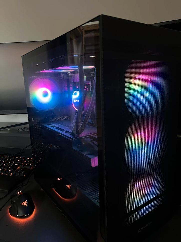 Gaming PC Ryzen 5 7600X + RTX 4070 Ti Super 32GB 1TB, Computers en Software, Desktop Pc's, Zo goed als nieuw, SSD, Gaming, Ophalen