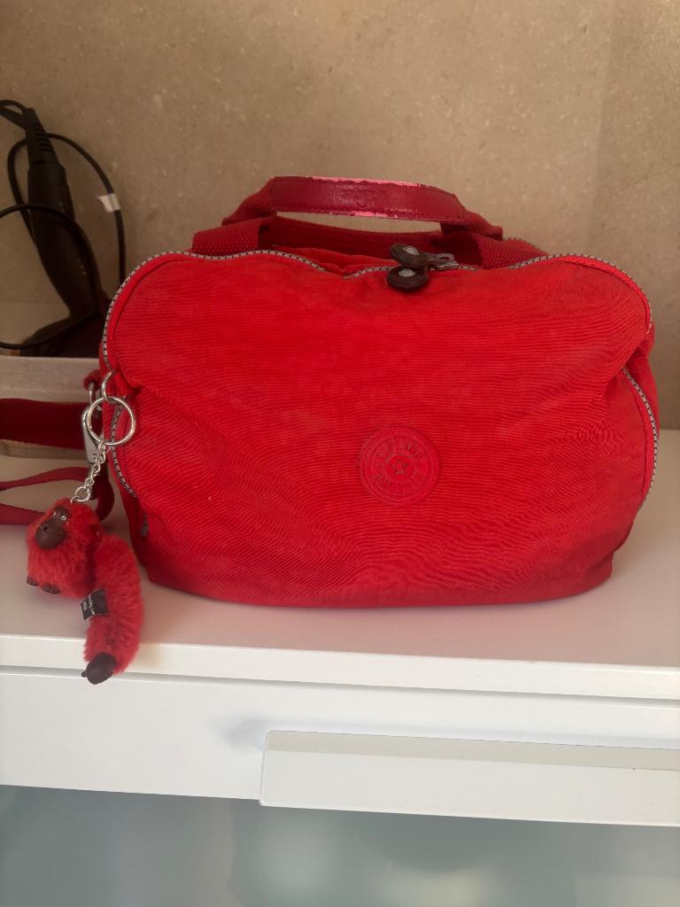 Kipling mooie grote toilettas, Handtassen en Accessoires, Ophalen, Gebruikt, Oranje, Dame
