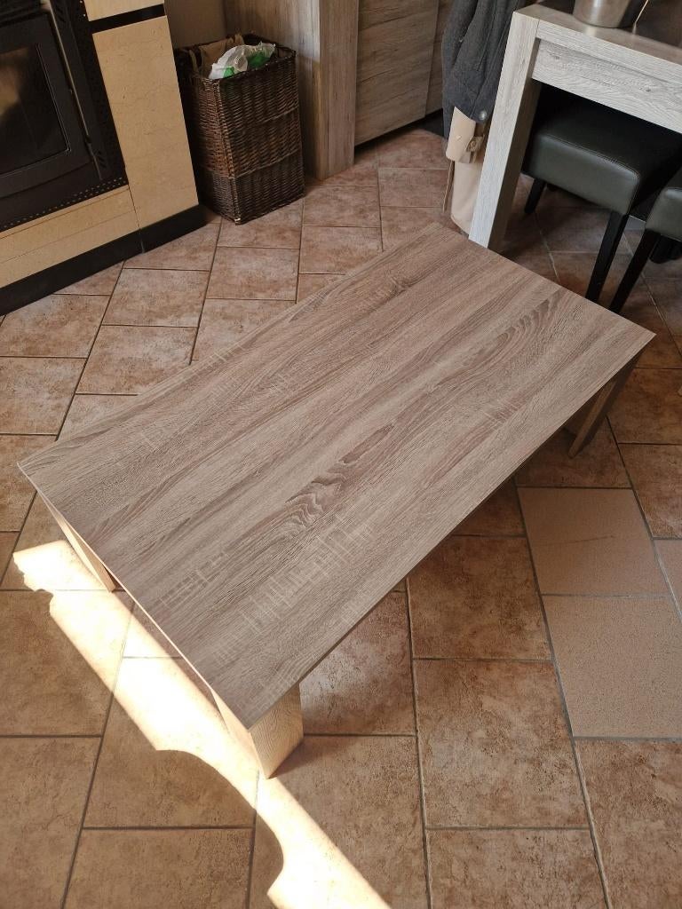 Salontafel, Huis en Inrichting, Tafels | Salontafels, Ophalen, Gebruikt, 50 tot 100 cm, 50 tot 75 cm