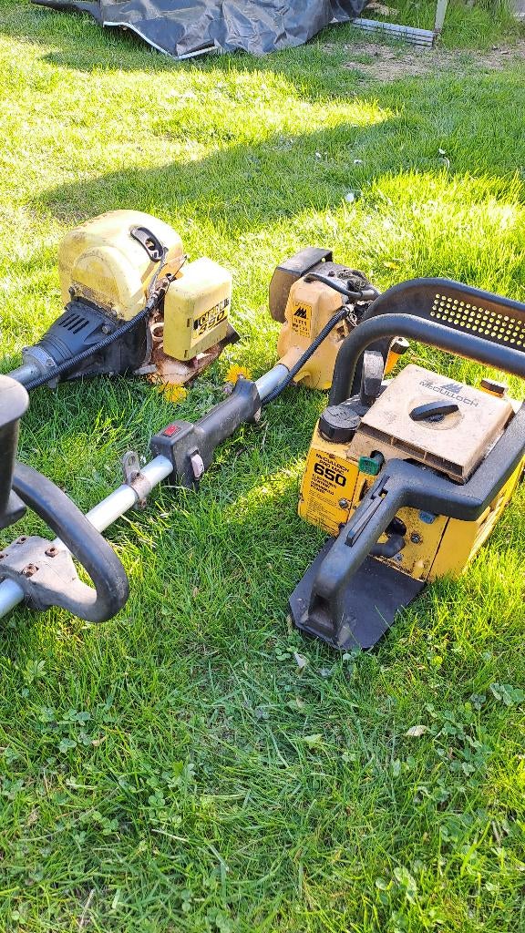 OUDE BOSMAAIERS EN BOOMZAAG, Tuin en Terras, Bosmaaiers, Ophalen, Gebruikt, Benzine, McCULLOCH