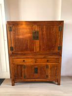 Armoire - vaisselier (ou autre) en bois asiatique, Avec tiroir(s), Asiatique, Comme neuf, 100 à 150 cm