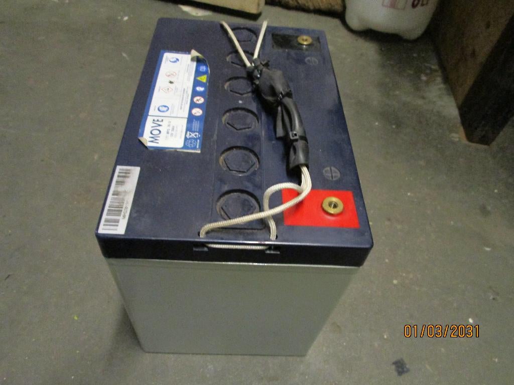 Gel batterij, Ophalen, Gebruikt