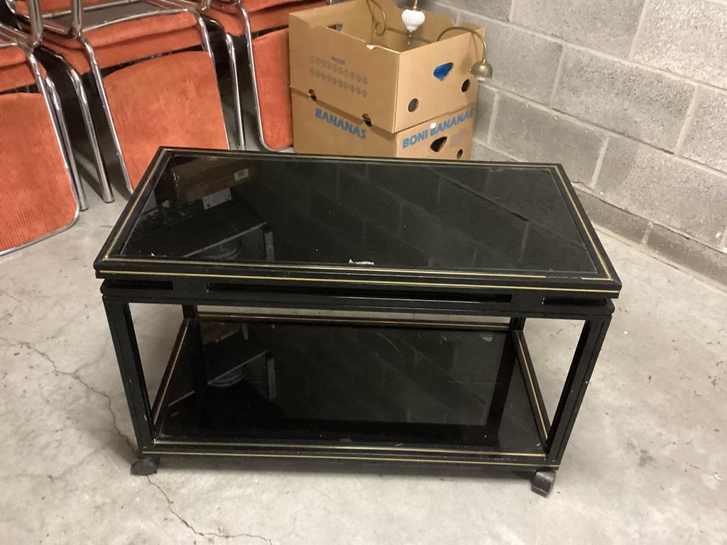 Table de salon vintage designer pierre Vandel paris, Ophalen