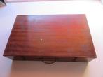 houten retro verfkoffer, Ophalen of Verzenden, Gebruikt, Overige typen