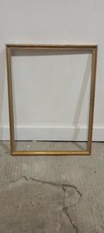 Cadre vide ancien doré vintage 29x38 moulure élégante, c80, Maison & Meubles, Enlèvement