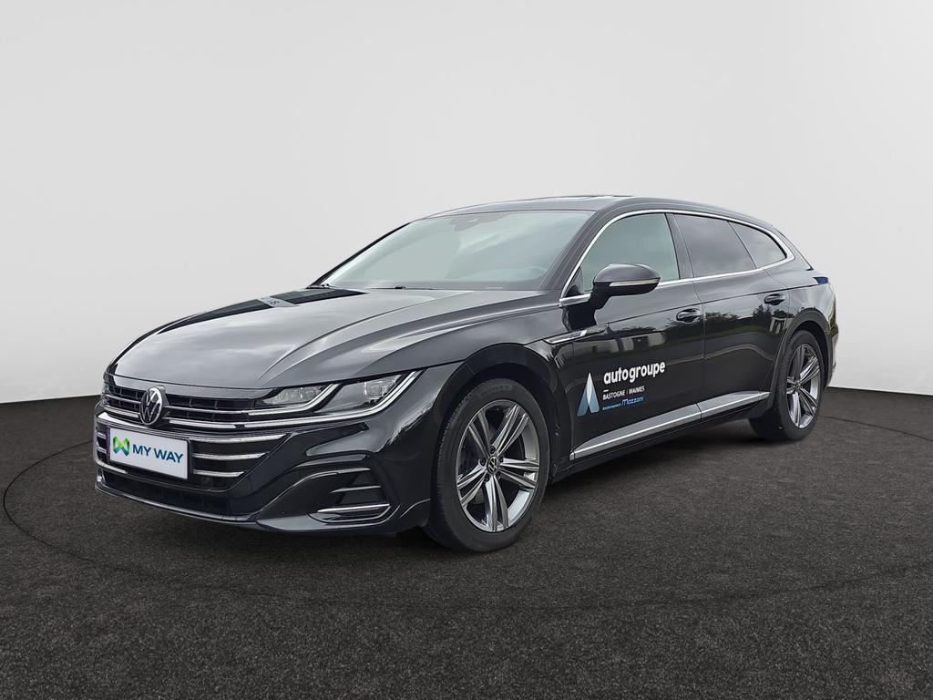 Volkswagen Arteon Shooting Brake Arteon SB 2.0 TDi SCR 4-Mot, Auto's, Volkswagen, Automaat, 129 g/km, Zwart, Te koop